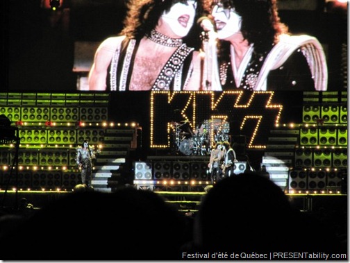 Photo : Kiss au Festival d'été de Québec | PRESENTability.com