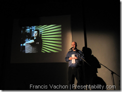 Francis Vachon at Pecha Kucha Presentability.com : Denis Francois Gravel
