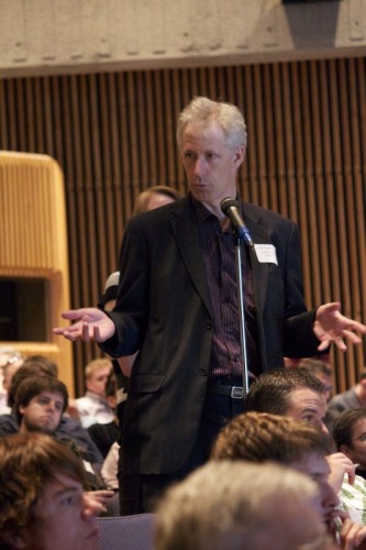 Photographie de Denis Francois Gravel au Webcamp Quebec 2010