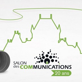 Publicité du Salon des communications 2014