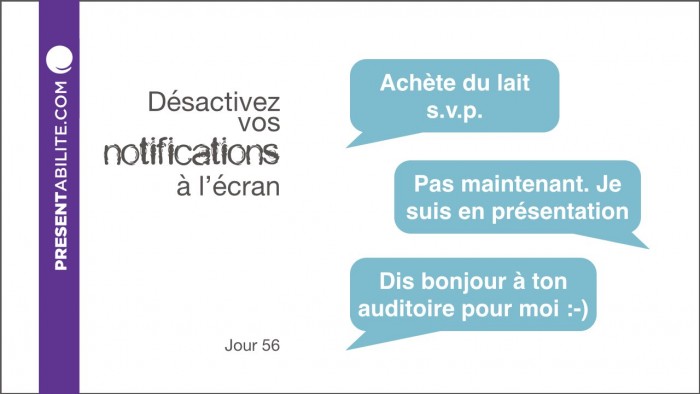 Image d'une conversation texto